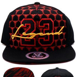 Chicago Top Level Legend 23 Script Snapback Hat